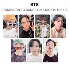BTS PERMISO PARA BAILAR EN EL ESCENARIO en LOS EE. UU. Tarjeta Fotográfica Oficial KPOP Regalo Especial