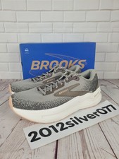 Size 8 Brooks Men  s Ghost Max 2 London Fog/Coconut Running Shoes 110431 1D 240