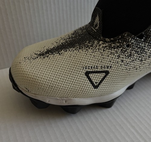 Under Armour Highlight MC Football Cleats Men’s Size 16 Black White Shoes - Picture 6 of 18