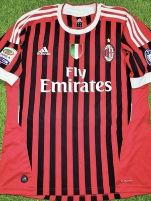 MAILLOT DE FOOTBALL Milan AC RONALDINHO 2010 2011 maglia psg camiseta shirt qq EUR 140,00 - FR