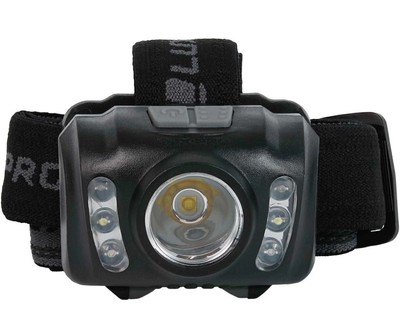 LUXPRO LP345V2 Headlamp 303 Lumens With Multi-Color Flood Lights