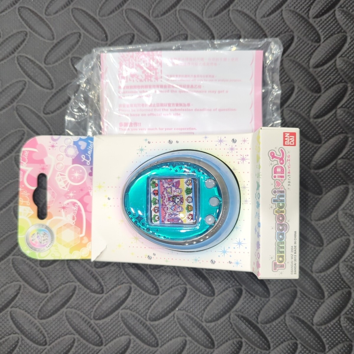 Tamagotchi iD L Version Blue Color BANDAI Limited idl Digi Pet ENG