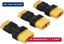 3pcs Male XT60 to Female XT90 Connector Adapter XT-90 XT-60 for RC Battery Pack