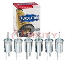 6 pc Purolator F65487 Fuel Filters for XF65487 V3749 PFB65487 PF5487 MF 1020 pr