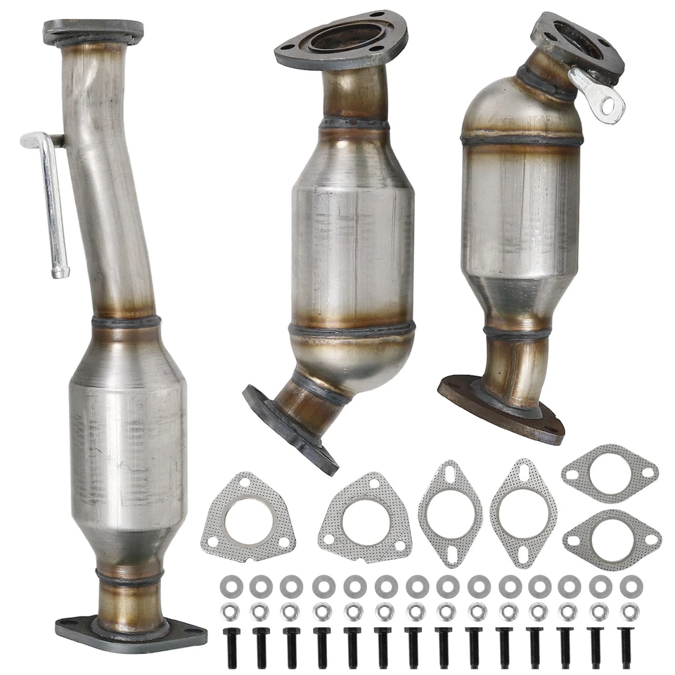 3 Set Catalytic Converter for 09-17 GMC Acadia Chevy Traverse Buick Enclave 3.6L — 第 2/4 张图片