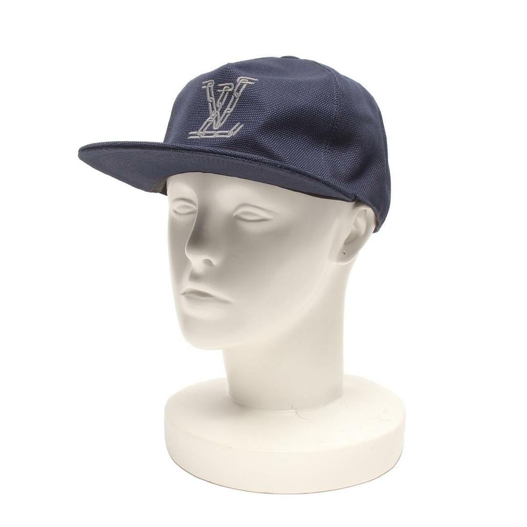 Louis Vuitton Cap Casquette LV Chain Men's Size M Damage Details Dirt Scratches