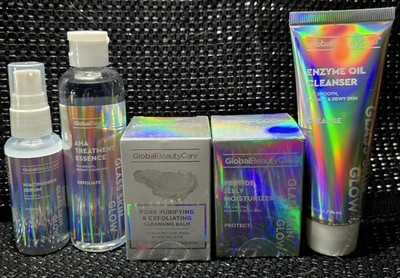 ALL NEW Global Beauty Glass Skin Glow 5-PC Skin Care 
