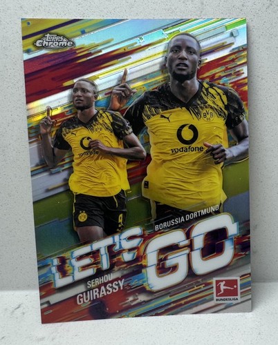 Topps Chrome Bundesliga 2025-26 Serhou Guirassy Let’s Go SSP Borussia Dortmund