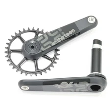 e*thirteen XCX Race Carbon Crankset, 175mm, 34T, Boost, 52mm CL, 30mm Spindle