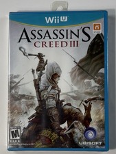 Assassin's Creed III 3 (Nintendo Wii U, 2012) BRAND NEW FACTORY SEALED