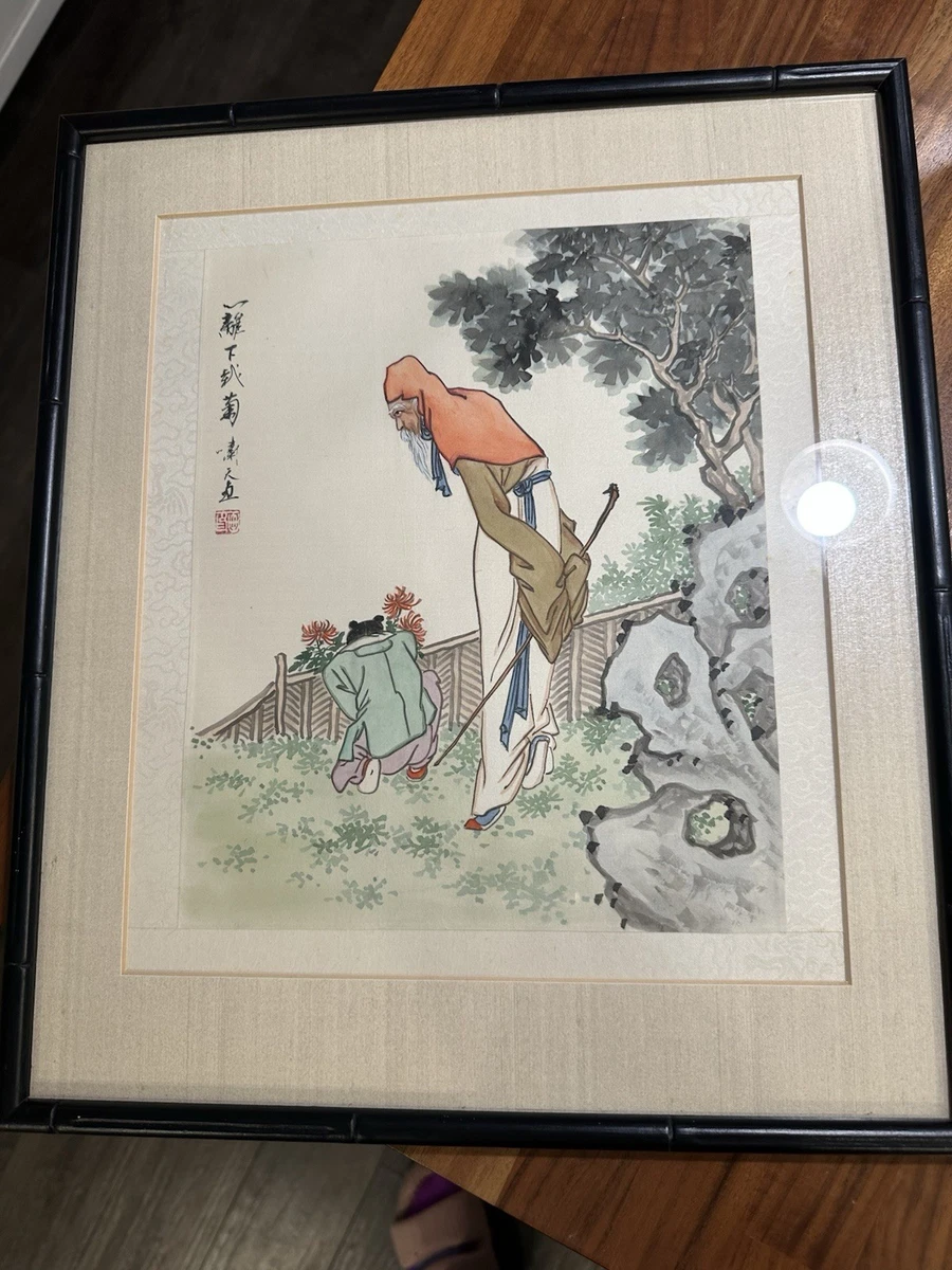 Chinese Silk & Fabric Painting & Scrolls 1900-1940 | eBay