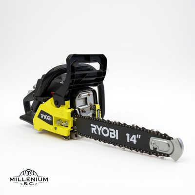 #ad #ad RYOBI 14quot; 37cc 2 Cycle Gas Powered Chainsaw RY3714 USED TESTED $92.14