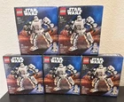 LEGO Star Wars 75370 Stormtrooper Mech X5 Sealed NISB Lot - RETIRED SET. Army