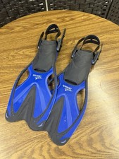 Speedo Dive Snorkel Fin Set, JR size X/XL 1-4 Blue
