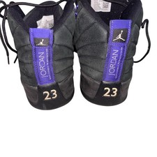 Air Jordan 12 Retro Dark Concord Men's Sneakers Black/Purple Size 9