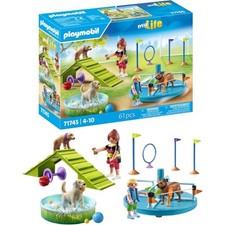 PLAYMOBIL | My Life | Parco Giochi per Cani | Giocattolo per Bambini | Set di Fi