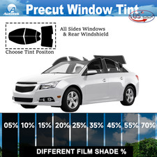Window Privacy Film Precut Window Tint 2ply For 2011-2015 Chevy Cruze Sedan