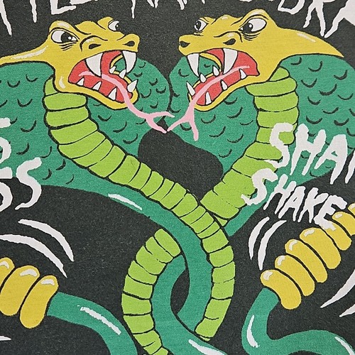 VTG 90s Volcom Tshirt Sz XL The Rattlesnake Cobra Artist Series OzzieWright READ - Picture 9 of 24