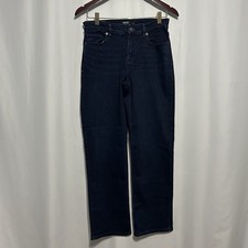 Hudson Los Angeles Womens Jeans Sz 4/27 Straight Leg Dark Wash Mid Rise NWT