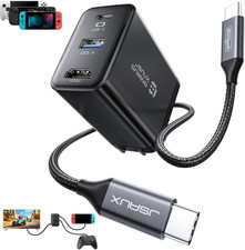 65W Switch Dock with 4K 120Hz HDMI, 65W PD Fast Charging, USB a Port