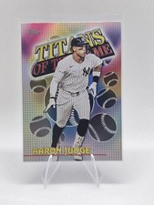 Topps 2026 Series 1 Titans of the Game Aaron Judge New York Yankees TOG-3 Insert