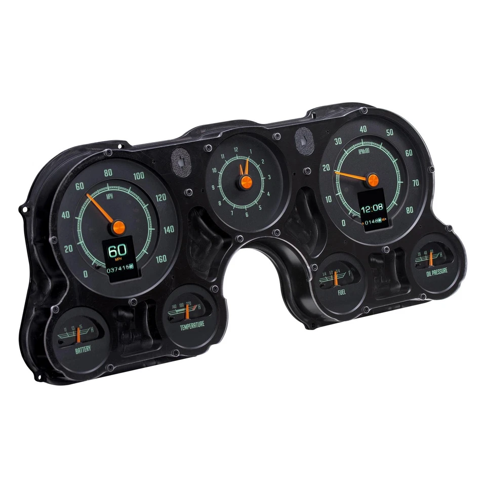 Dakota Digital RTX-67C-PU-X 1967-72 se adapta a camioneta Chevy RTX Instruments Foto 2 de 4