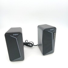 SOULION R40 Computer Lautsprecher 2.0 USB-betriebene Beleuchtung für PC
