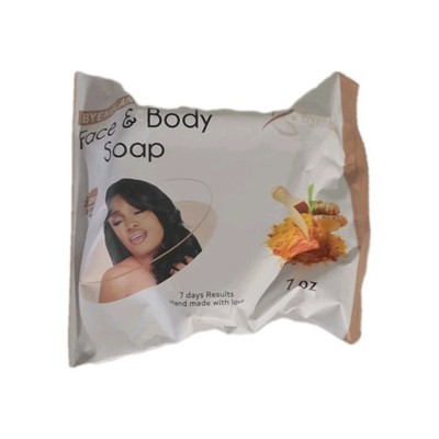 BYENAA Turmeric Soap Bar Handmade Face & Body 7 oz Women All Skin Types