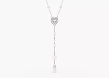 New Swarovski Love Capsule Y-shaped Necklace 5720855
