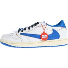 Nike Size 27.5Cm Travis Scott Fragment Design Air Jordan 1 Low Og Sail Mil Krh54