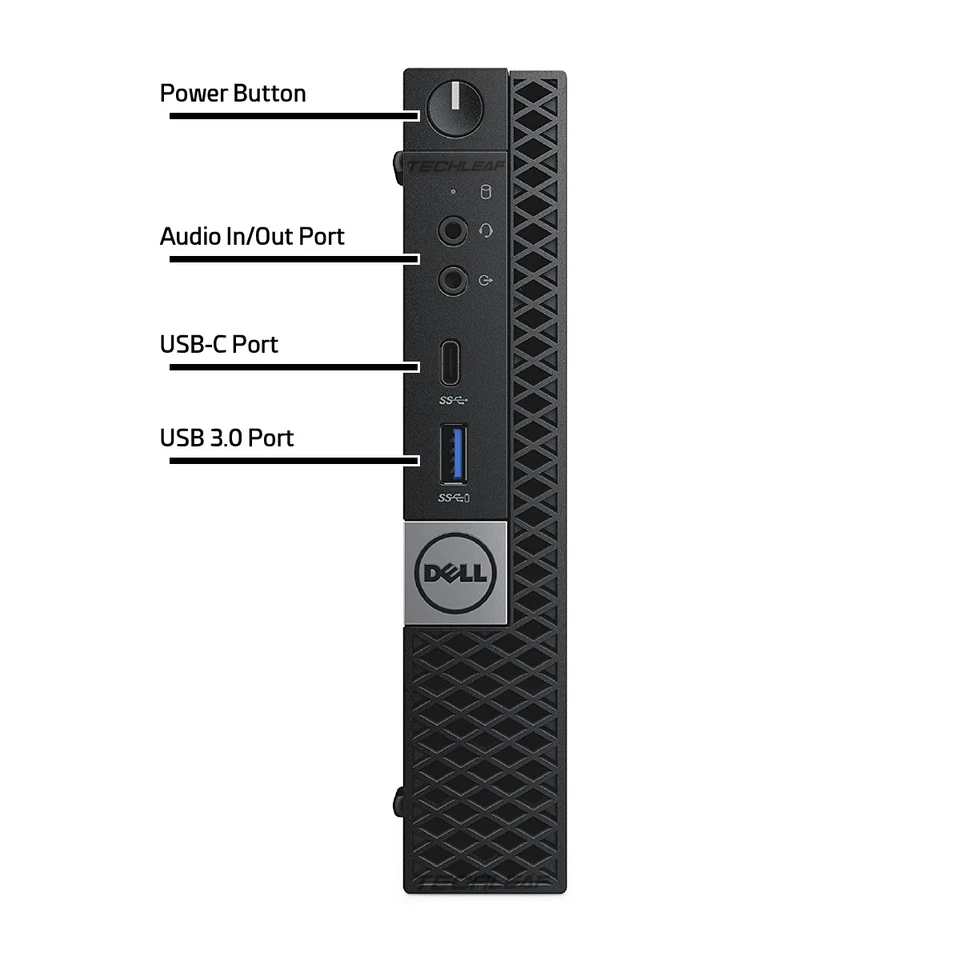 Dell Mini Desktop PC i7, up to 32GB RAM, 2TB SSD NVMe, Windows 11 Pro, WiFi, BT - Image 2 of 3