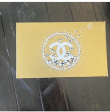 Gold Chanel Gift Box 8 x 5 inches