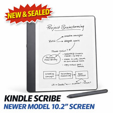 NEW SEALED Amazon Kindle Scribe with Premium Pen 16 GB 10" Screen - Tungsten