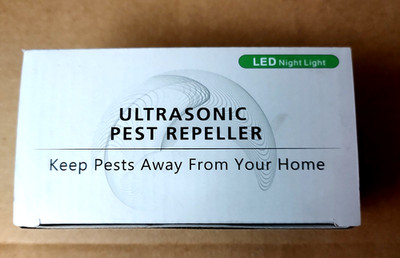 Ultrasonic Pest RepelleR Pest Control LED NIGHT LIGHT (1287) 1