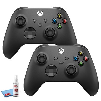 2-Pack Microsoft Xbox Wireless Controllers for Xbox Console - (2x Carbon Black)