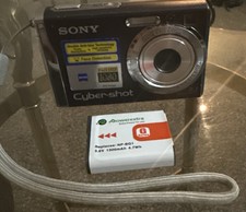 Sony Cyber-shot DSC-W90 8.1MP Digital Camera Battery Charger Tested Works