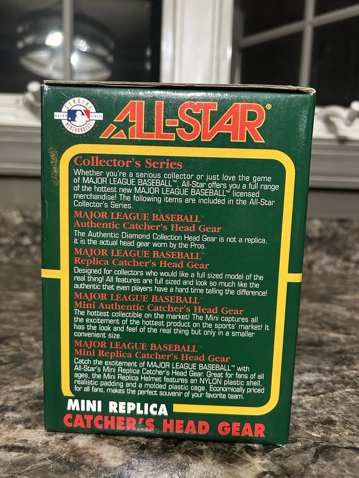 Mini Máscara Catchers de los Florida Marlins de Colección Equipo de Cabeza All-Star con Caja Foto 4 de 4