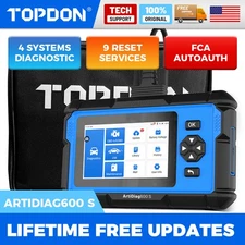 🔥2025 TOPDON AD600S OBD2 Scanner Engine ABS SRS SAS AT TPMS EPB Diagnostic Tool