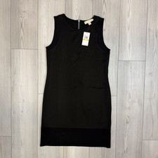 NWT Michael Kors Black Medium Sheath Dress Sleeveless