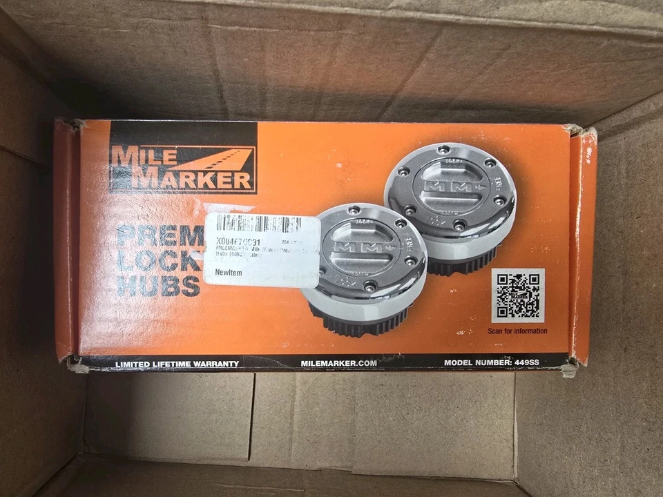 Bujes de bloqueo Mile Marker Premium (449SS), plateados Foto 3 de 4