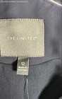 The Limited Women's Navy Blue Blazer Ruffle Collar Cuffs 3/4 Sleeve NWT Sz 12 — photo 2