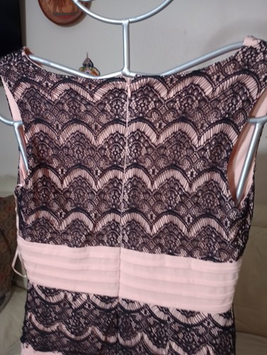 Sexy Vestido Para Mujer Sangría Encaje Talla 10 Cóctel/Fiesta - Imagen 6 de 11