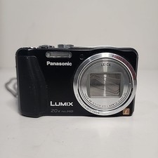 Panasonic Lumix DMC-ZS19 Digital Camera 20x Zoom 14.1MP Leica Lens Black TESTED
