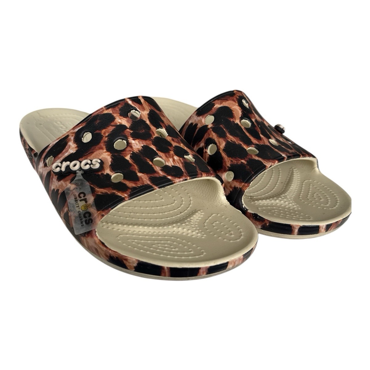 Crocs Animal Print Slides Men\'s Size 15 US Double Strap Sandals Crocs Multi-Color Slides Sandals for Men for sale | eBay main image 3