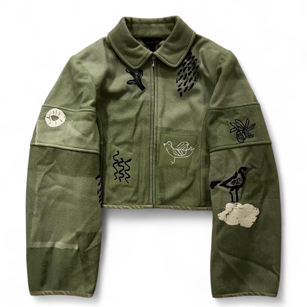 89AW COMME des GARCONS Art Work Blouson | eBay 89AW COMME des GARCONS Art Work Blouson | eBay