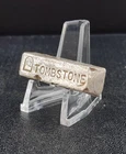 Tombstone Arizona / AZ 1.5 oz Poured Silver Ingot Bar - (Vintage ??)