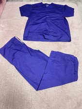 AllHeart Basics Scrub Set Purple Size S/M Bin11