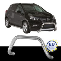 PersonenschutzbüGel Edelstahl Passend FüR Opel Mokka X 2016 Bis 2020 Ø76Mm