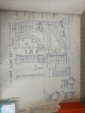 Disneyland Original Vintage Blueprint 1992 Toontown Sparschwein Roger Rabbit