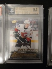 Sam Bennett Young Guns Exclusives / 100 Bgs 9.5 2015 Upper Deck Florida 